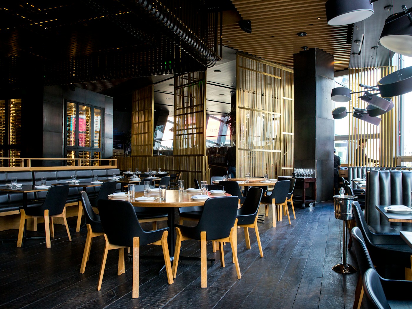 A warm modern restaurant interior that gives diners a sense of the experience